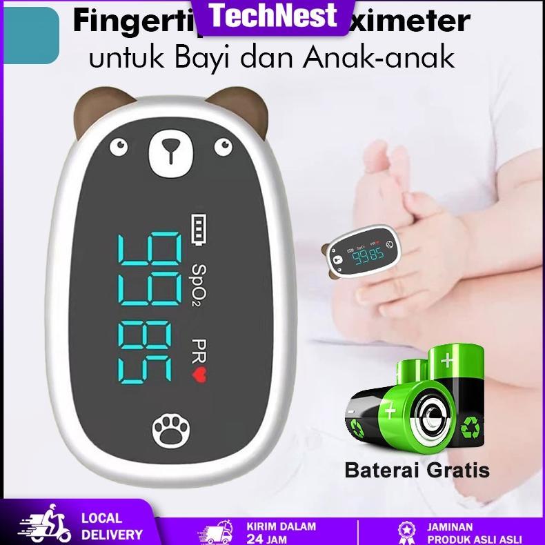 Terlaris Oximeter Bayi Kids/Balita & Anak-anak Fingertip Pulse Oximeter
