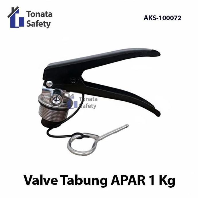 TERLARIS VALVE PENGGANTI TABUNG APAR TONATA 1 KG / VALVE SPARE PART PEMADAM API 1 KILOGRAM / VALVE F
