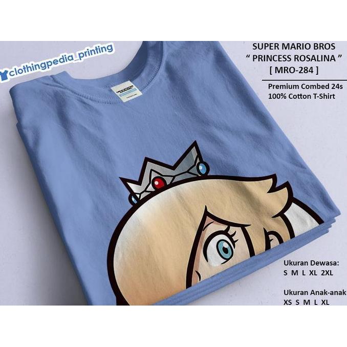 Kaos Baju Princess Rosalina The Super Mario Bros Rosalina T-Shirt