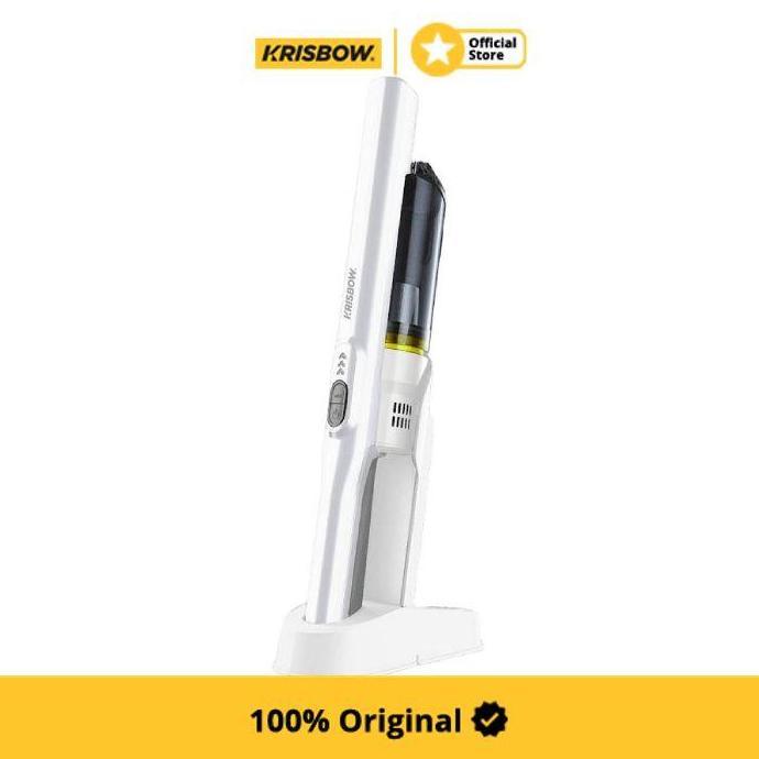 NEW - KRISBOW DRY VACUUM CLEANER CORDLESS 2 IN 1 FRVCDB14.8V