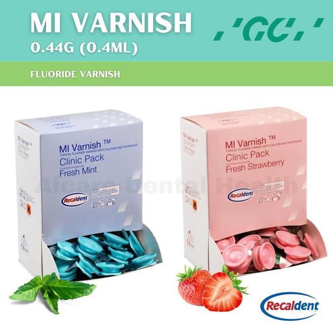 GC MI Varnish - Topical Fluoride Varnish with Calcium and Phosphate
