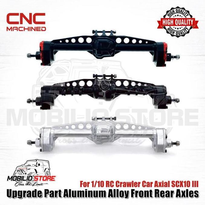 Upgrade Part Metal Front Rear Axles Gardan Portal 1/10 RC Axial SCX10