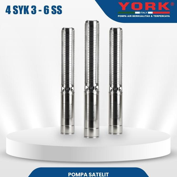TERLARIS YORK POMPA SATELIT TYPE 4 SYK 3 - 6 SS