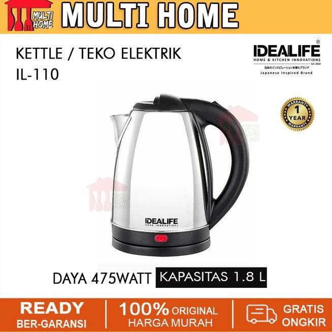 Electric Kettle Il110 Teko Listrik Low Watt