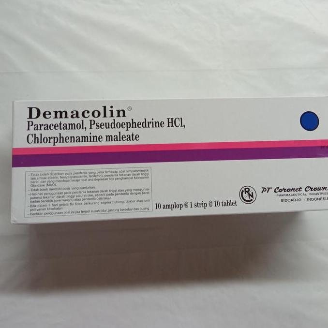 Demacolin Tablet Box