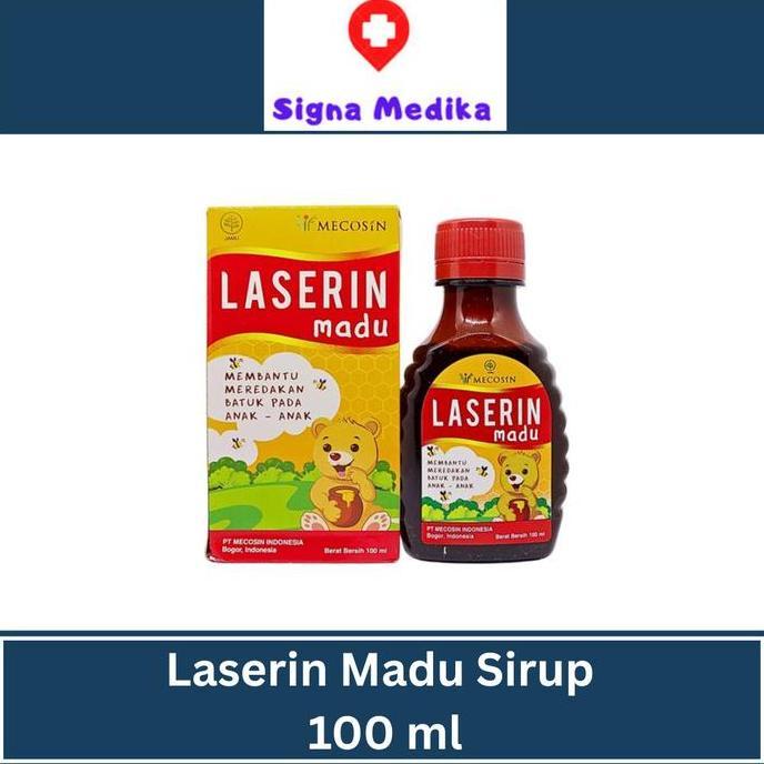 Laserin Madu Sirup 100Ml - Obat Batuk Dan Pilek Anak