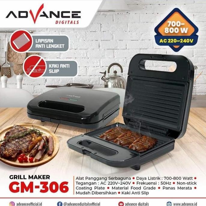 TERMURAH - ADVANCE GRILL MAKER/ CETAKAN GRILL GM-306