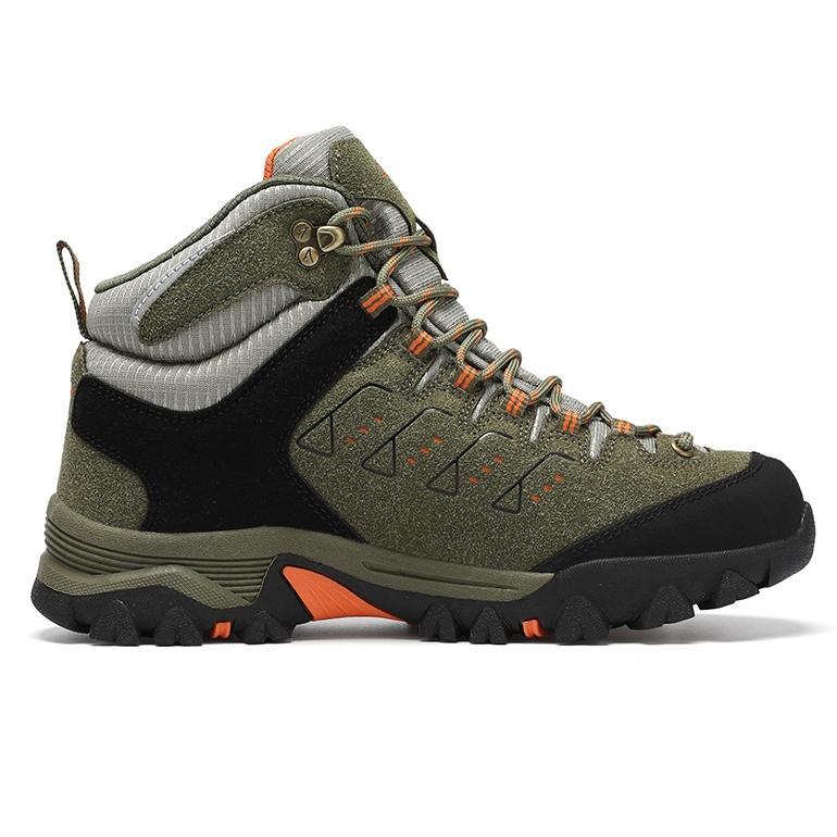 OFFICIAL Sepatu Gunung SNTA 506 Green Waterproof Soft Shell Outdoor Traveling Hiking Shoes Unisex Or