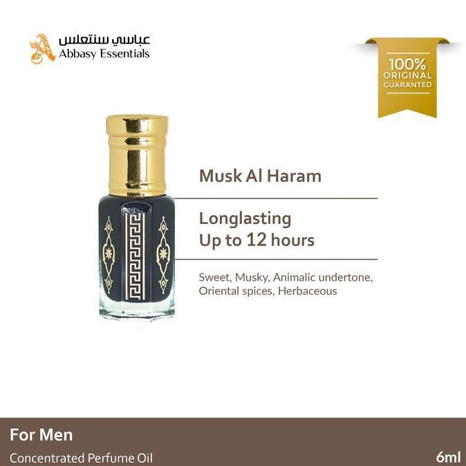 NEW MUSK AL HARAM BLACK MUSK HIGH QUALITY ATTAR OIL KASTURI DEER MUSK ORI