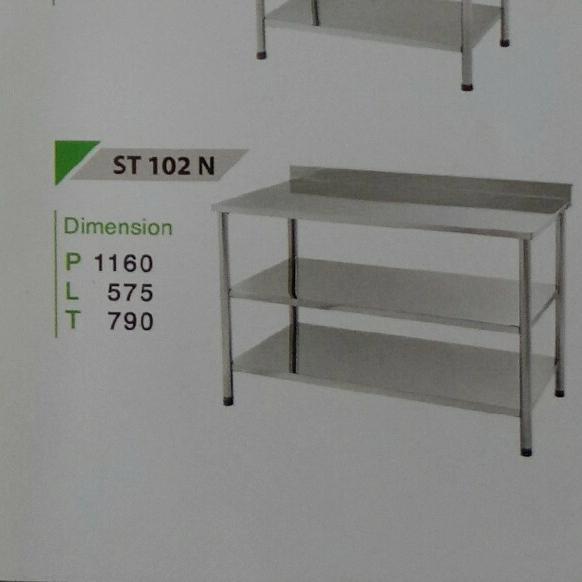 meja dapur basah rak kompor table stainless meja sayur kitchen set