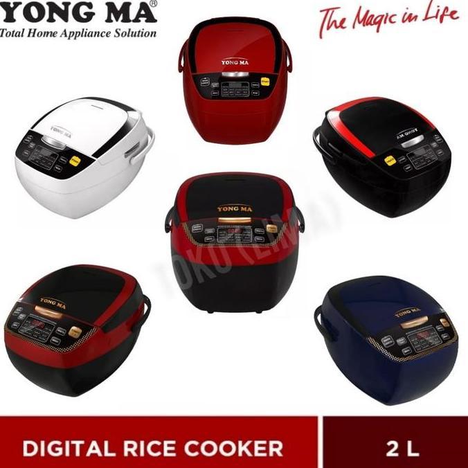 Magic Com / Rice Cooker Yongma SMC-8017 Kapasitas 2 Liter 400 Watt