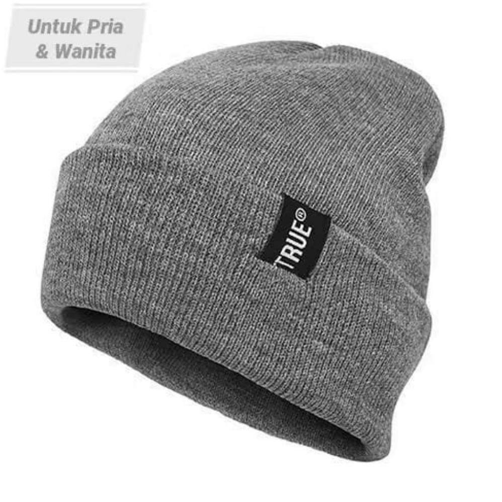 Exclusive Alqwina Topi Rajut True Topi Kupluk Pria Topi Kupluk Wanita Topi Kupluk Distro Topi Kupluk