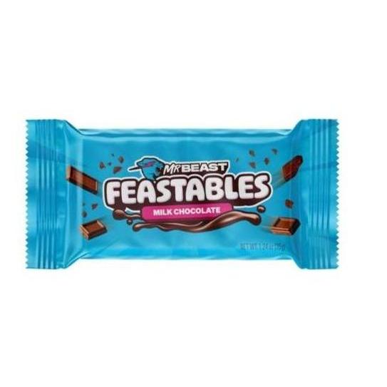 NEW FEASTABLES MR BEAST CHOCOLATE BAR COKLAT KECIL ORI