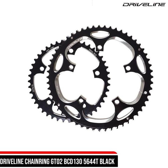 DRIVELINE CHAINRING GT02 BCD130 56/44T