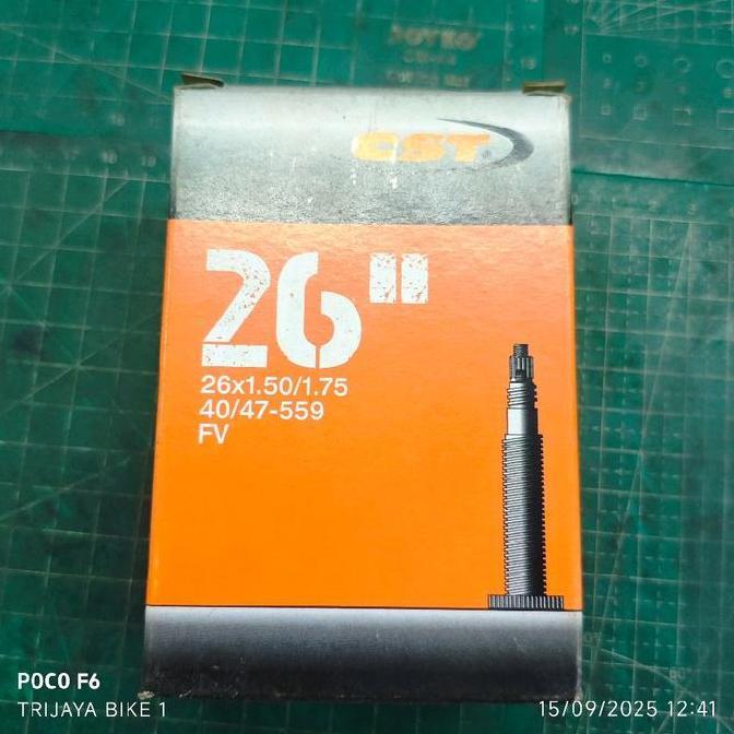Ban Dalam CST 26 x 150/175 CST Presta Fv 36mm Pentil Kecil 3.6cm 26 x 1.50/1.75 CST