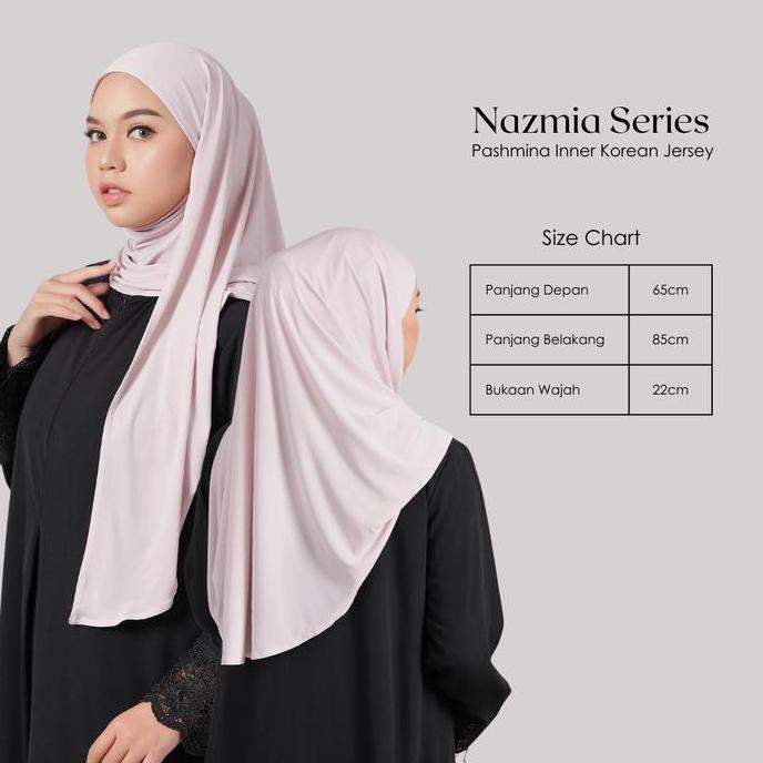 Raina Signature - Nazmia Korean Jersey Pashmina Inner