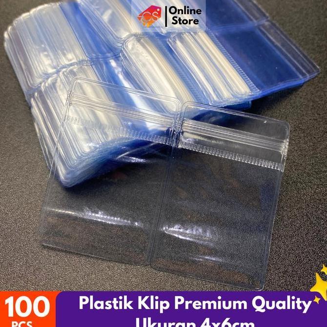 Plastik Klip Zip Lock Tebal Premium Quality 4x6cm