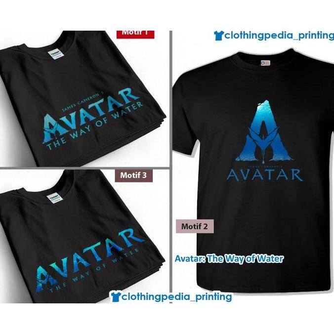 Kaos Avatar The Way of Water 2022 Logo T-Shirt