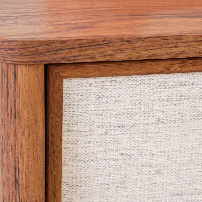 Informa Velton Rak Tv - Cokelat Walnut Meja Televisi Kabinet Tempat Panjang