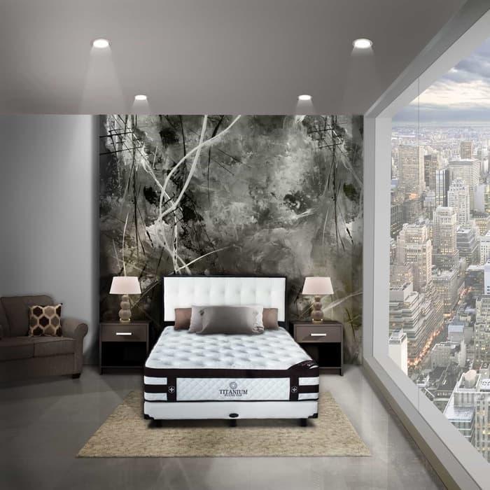 Central Springbed Gold Titanium