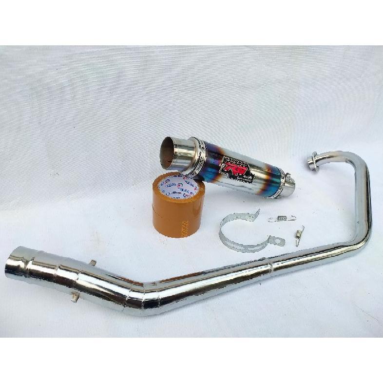Murah  Knalpot Racing R9 Full Set Pnp Vixion Old Vixion New Satria Fu