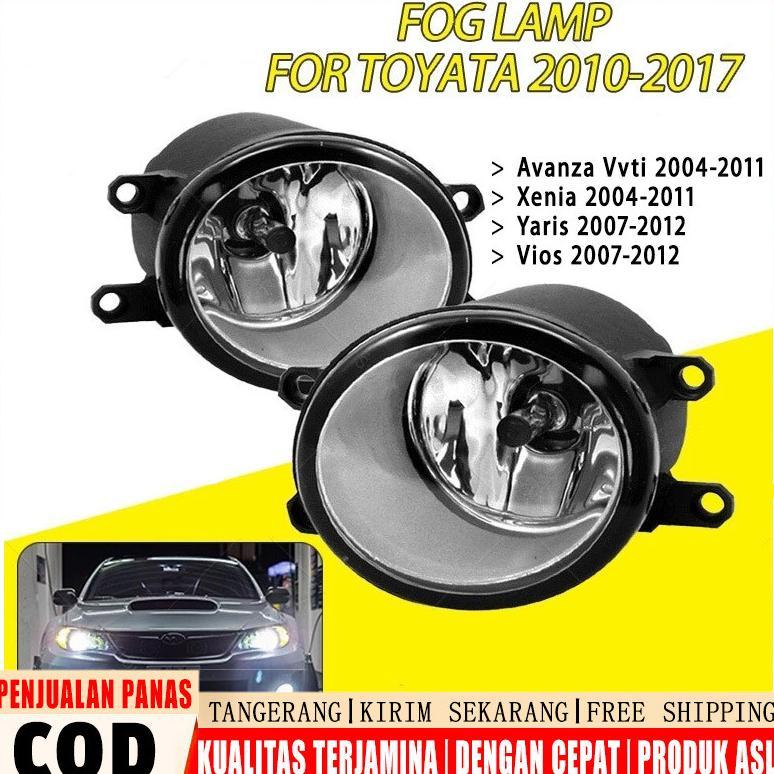 Promo  Foglamp Lampu Kabut Avanza Xenia Vvti 2004-2011 Vios Yaris Camry Corolla Foglamp Avanza Vvti/
