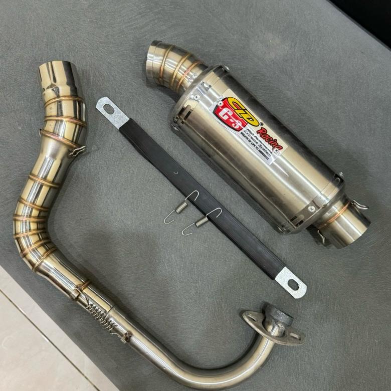 Disc Knalpot Cld C3 Oval Short For Beat.Mio Sporty.Scopy. Dll