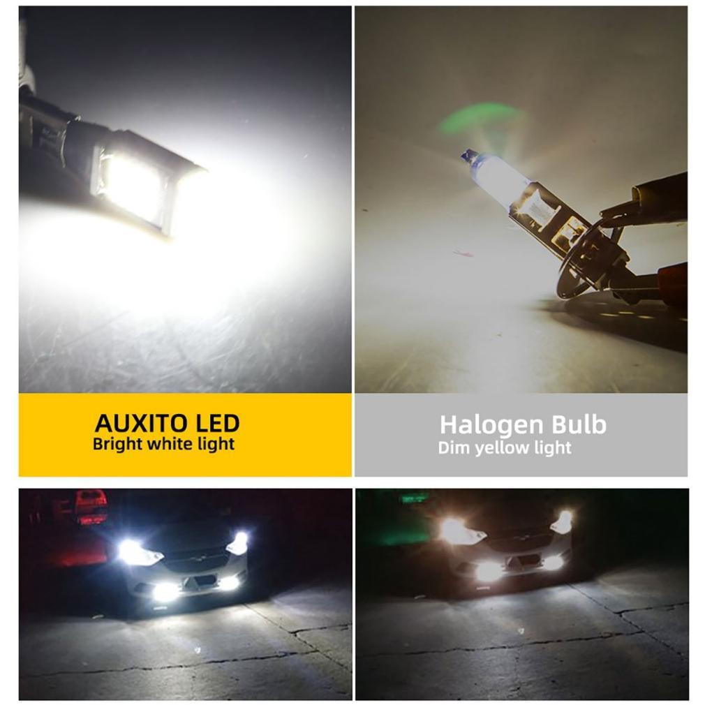 Premium 2 Lampu Kabut Led Mobil Bohlam 9V-24V Led H3 Lampu Kabut Mobil Bohlam Lampu Kabut 3030 24Smd