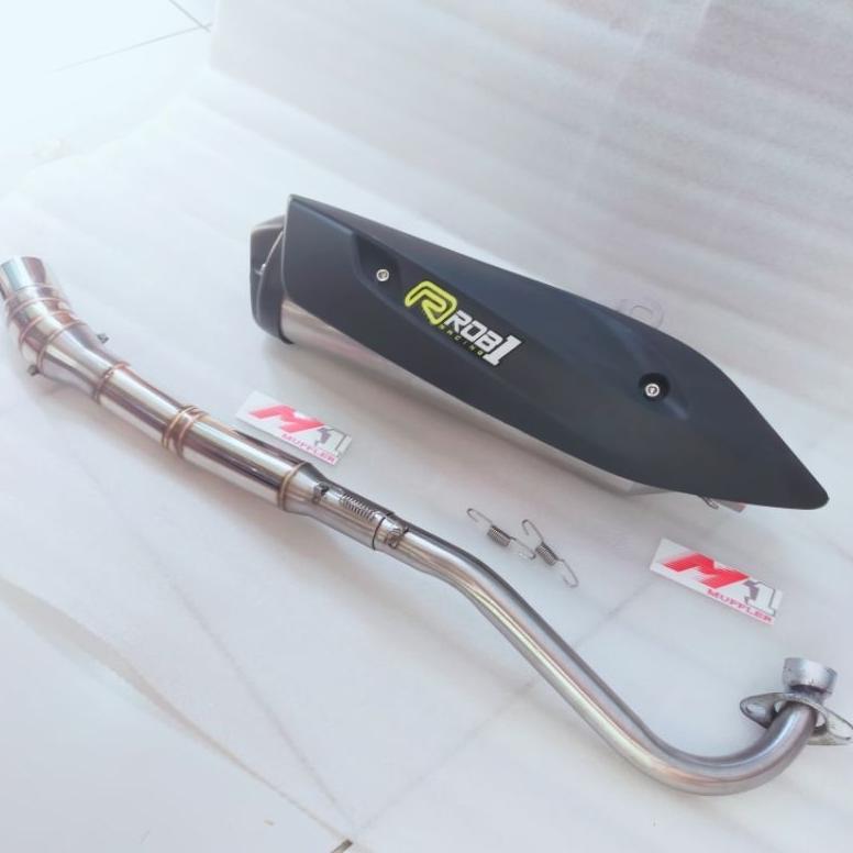 Diskont Knalpot Rob1 Supra Grand Jupiter Vega Revo Karisma Blade Shogun Smash Mx 135