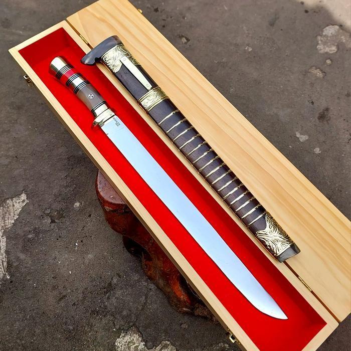 GOLOK SEMBELIH TAKA BAJA BOHLER N695 SUPER TAJAM HANDLE TANDUK BULE