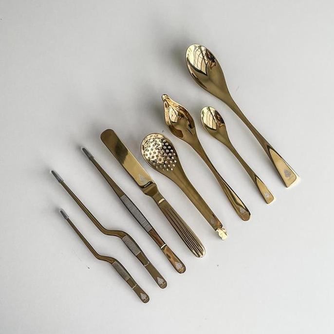 Aksara Plating Set Gold / 8 item tools / Plating Tools