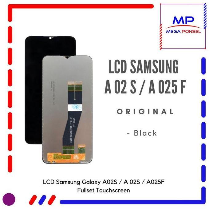 LCD Samsung A02s A025F Fullset Touchscreen - Mega Ponsel Bandung
