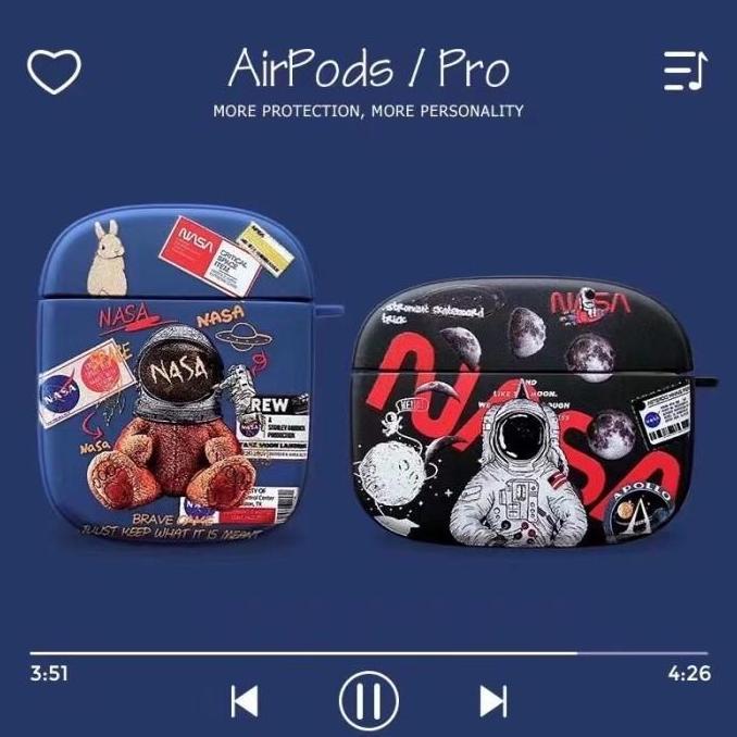 Case Airpods NASA Hybrid Gen 1 / Gen 2 / AirPods Pro