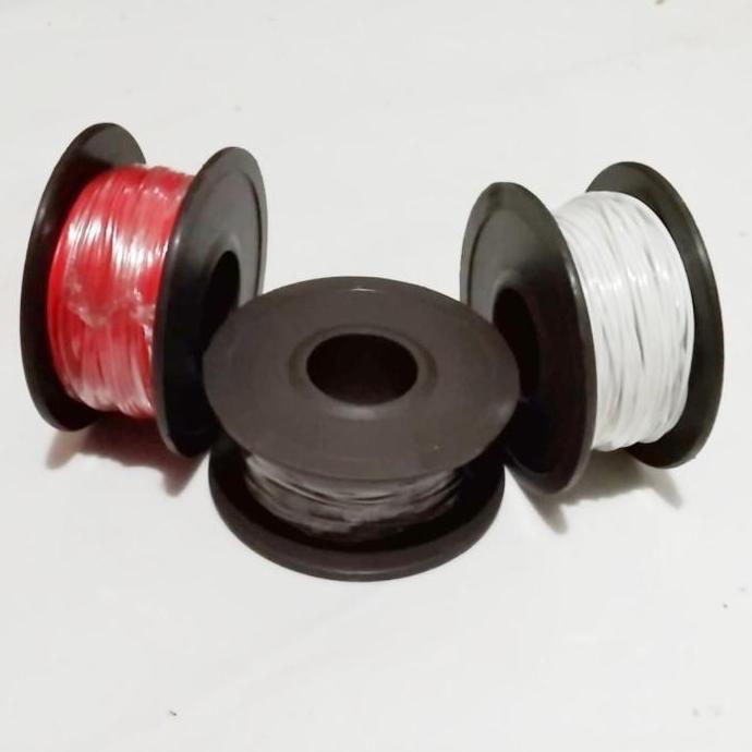 Kabel AWG 28 Serabut Putih 1 Roll - 20 Meter