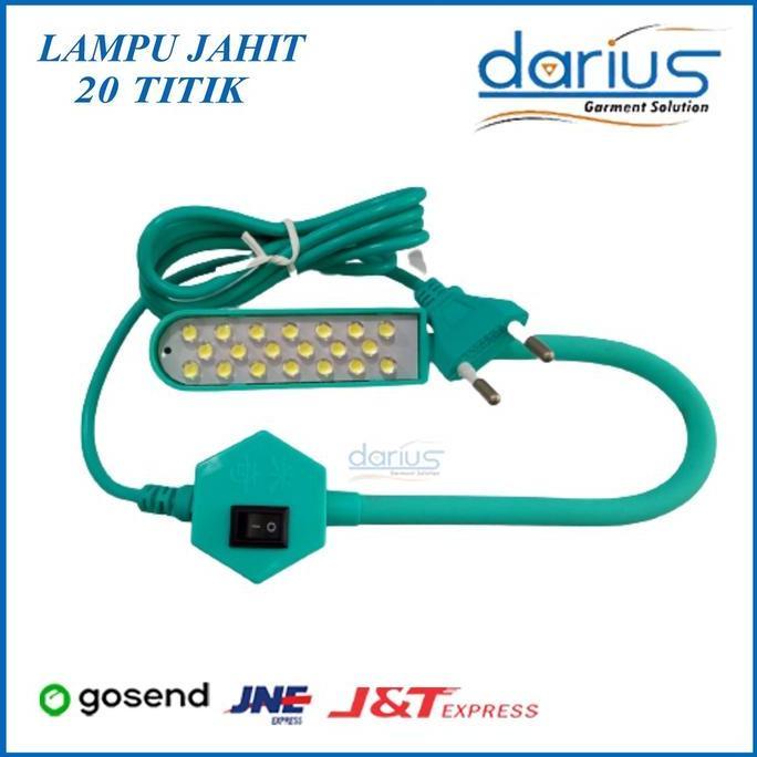 Lampu mesin jahit LED 20 titik dengan magnet/lampu jahit/lampu led