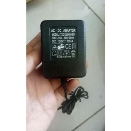 Adaptor Charger Timbangan Digital 12v 500mA Quattro ALLEGRA MACS / W