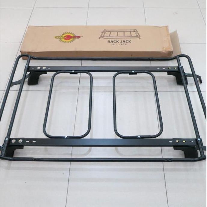 ROOF RACK SUNRISE / RACK ATAS MOBIL / ROOF RACK UNIVERSAL HITAM