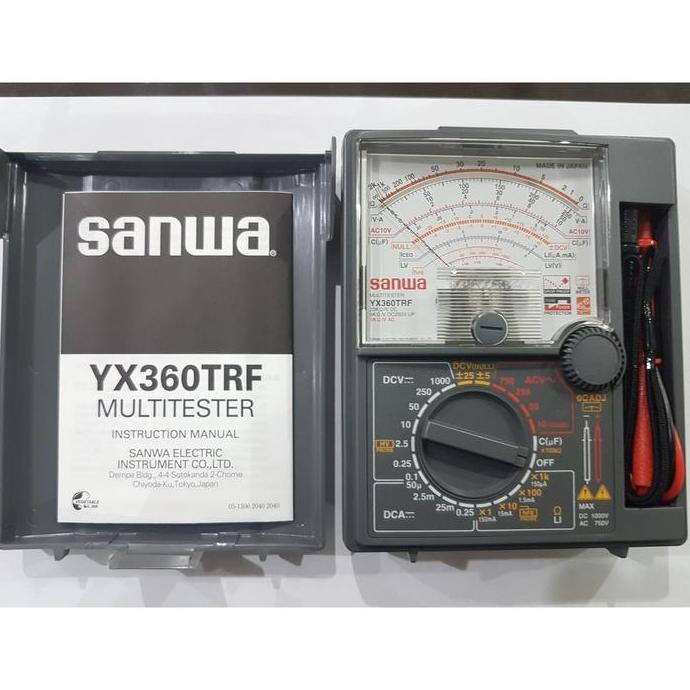 Multimeter / AVOMETER ANALOG SANWA YX360TRF