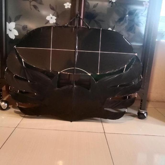 layangan ram raman mini ukuran sayap mentah 90cm