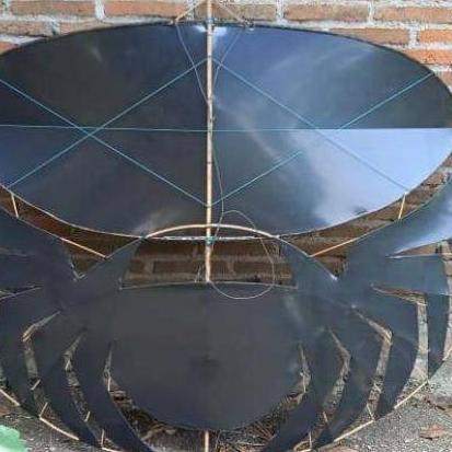 LAYANGAN BLACK SPIDER 1 METER BONUS SENDAREN