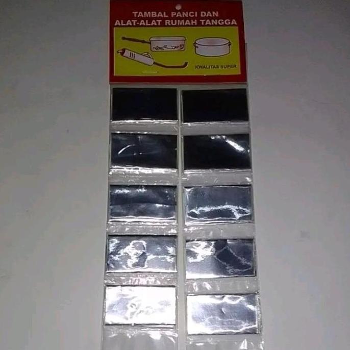 (60 pcs) Tambal panci Patri panci alumunium manci murah/ Aluminium  Besi