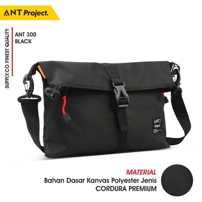 ANT PROJECT - Tas Selempang Messenger Sekolah Kuliah Kerja ANT300