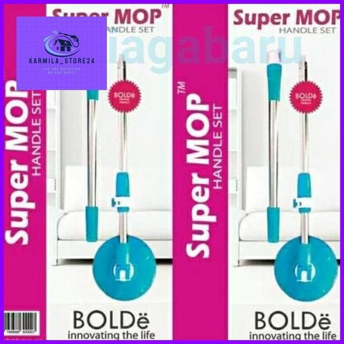 Handle Set Super Mop Bolde Refill Gagang SuperMop Bolde
