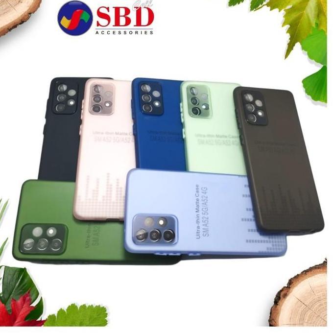 Casing Slim Tipis 0.3MM Samsung A52 4G 5G A52S Ultra-thin Matte Case