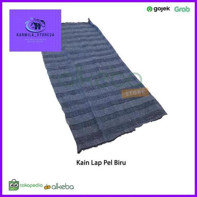 Kain Lap Pel Biru / Kain Pel Lantai