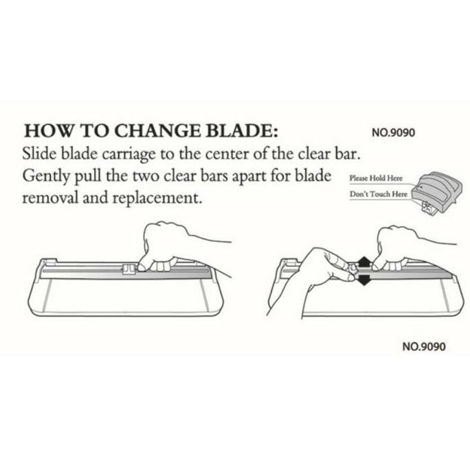 Refill Blade Paper Cutter / Spare Blade / Mata Pisau