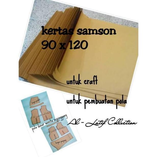 Kertas Samson 90 x 120 Kertas Pola Tebal