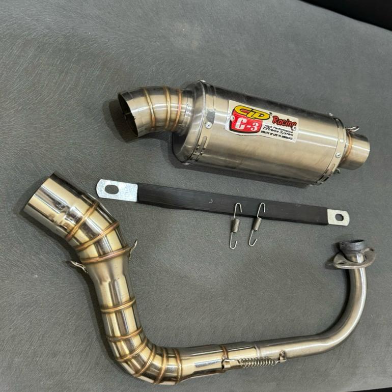 Terbaru Knalpot Cld C3 Oval Short For Beat.Mio Sporty.Scopy. Dll