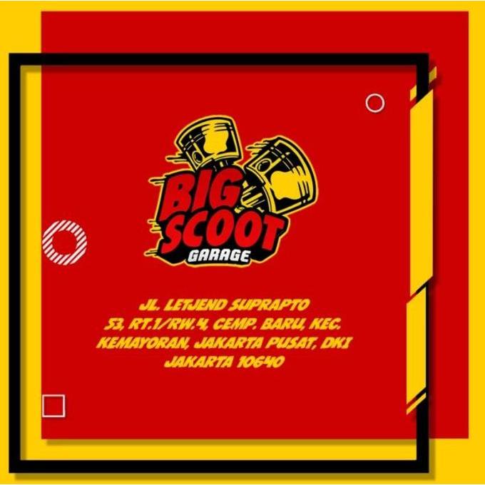 DJEESE Dop Velg / Emblem Piaggio Mp3 With Housing