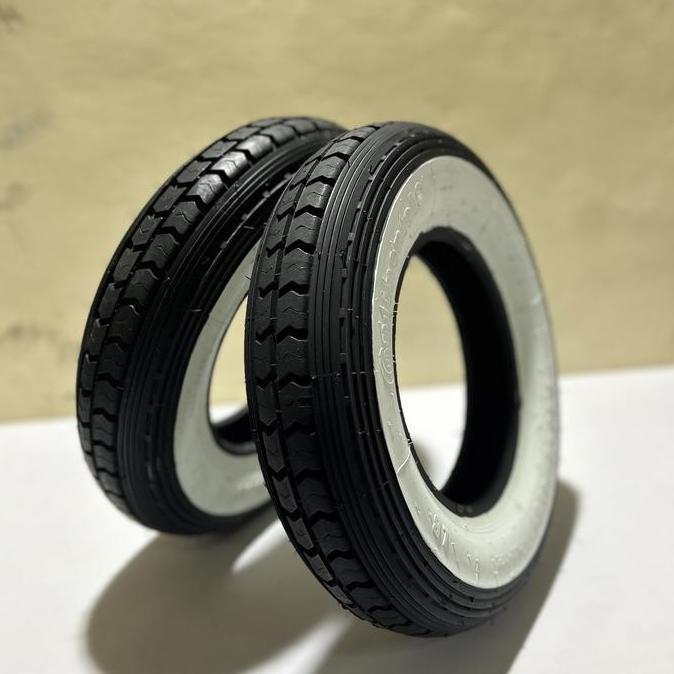 GRADIMOU ban continental White wall whitewall 3.50-8 vespa ring 8